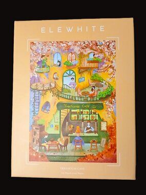 Elewhite Treehouse Cafe Jigsaw Puzzle, 1000 Pieces